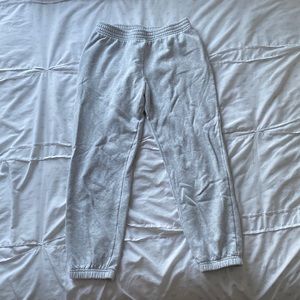 Light heather grey sweatpants